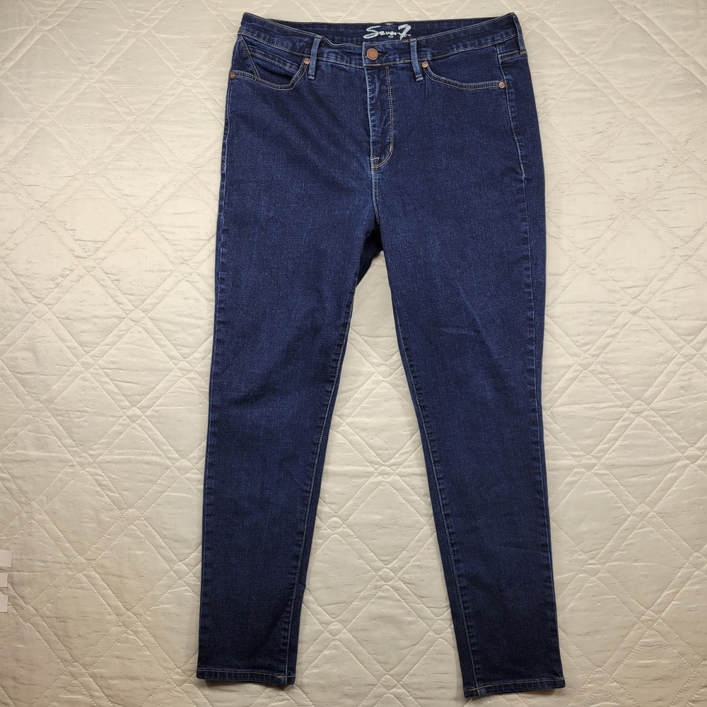Seven 7 1964 blue‎ jeans size 14